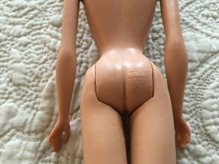 Early Vintage Mattel Barbie Doll Blonde Ponytail Number Four No Repaint or other 7