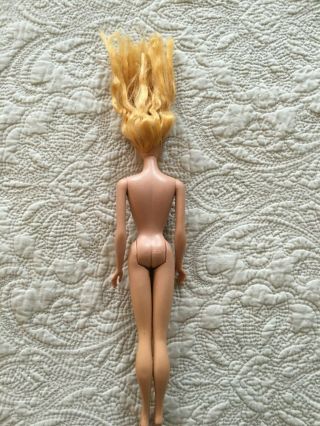 Early Vintage Mattel Barbie Doll Blonde Ponytail Number Four No Repaint or other 8