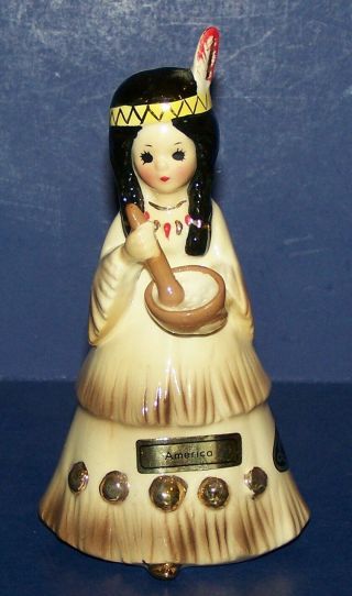 Lovely Vintage Josef Originals Little International Series America Figurine