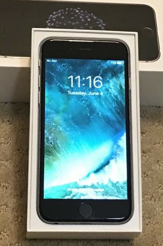 RARE iOS 10.  3.  3 - APPLE iPhone 6 - 16GB A1549 4.  7” GSM T - Mobile Simple MetroPCS 3