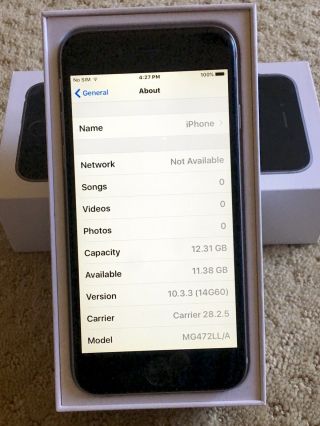 RARE iOS 10.  3.  3 - APPLE iPhone 6 - 16GB A1549 4.  7” GSM World Wide Use 3