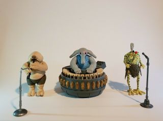 1983 Rebo Band Complete Rotj Vintage Star Wars Kenner Max Droopy Sy Snootles