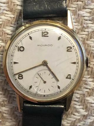Vintage Movado Wind - Up Men’s Wrist Watch