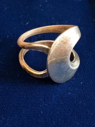Stunning David Andersen Norway Sterling Silver Ring