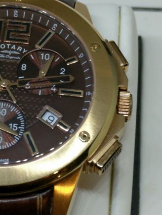 Men’s R&Co chronograph handmade Swiss watch 3