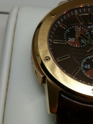 Men’s R&Co chronograph handmade Swiss watch 4