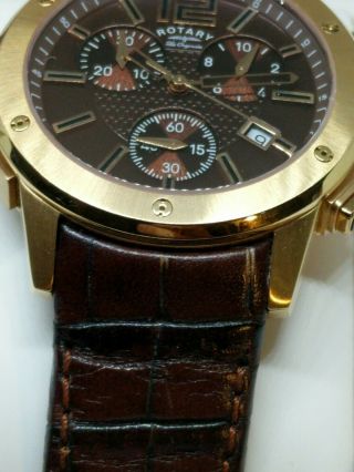 Men’s R&Co chronograph handmade Swiss watch 5