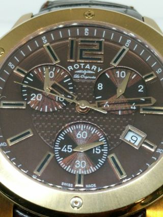 Men’s R&Co chronograph handmade Swiss watch 6