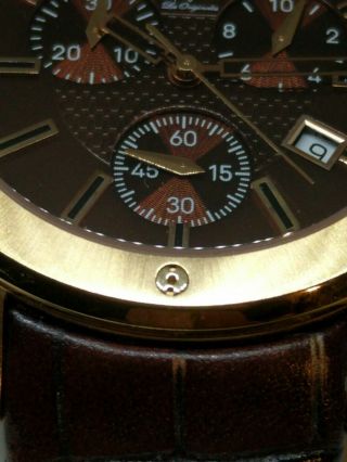 Men’s R&Co chronograph handmade Swiss watch 7