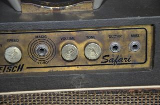 RARE Vintage 1965 Gretsch Safari AC/DC 2X8 Guitar Amplifier UNIQUE NR 5