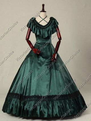 Victorian Edwardian Old West Saloon Gown Vintage Dress Theater Wear 127 Xxxl