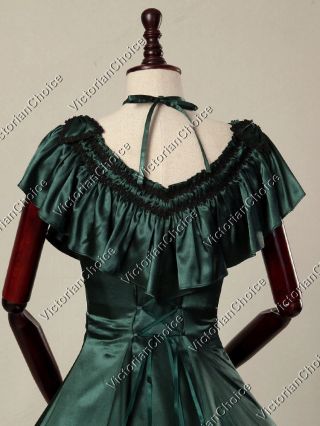 Victorian Edwardian Old West Saloon Gown Vintage Dress Theater Wear 127 XXXL 6