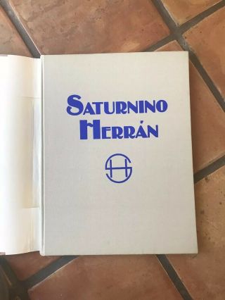 Rare Saturnino Herran Great Mexican Artist Large Format Book 2