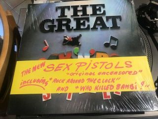 Ultra Rare 1979 Sex Pistols 2 Lp On Barclay : The Great Rock N Roll,  Obi