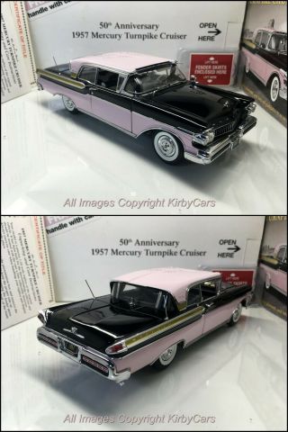 Danbury 1957 Mercury Turnpike Cruiser - 50th Anniversary Le - Nmib/papers - Rare