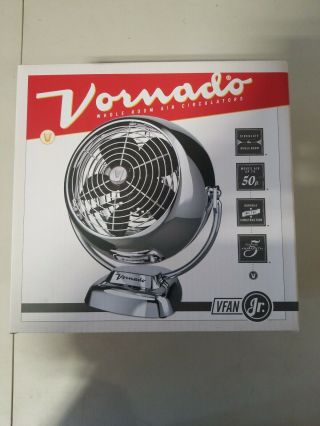 Vornado Cr1 - 0224 - 2 - Vfan Jr.  Vintage Air Circulator Fan,  Chrome