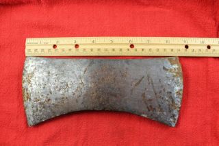 Vintage Hults Bruk Double Bit Cruiser Axe Head Marked 1.  1 Over 2 1/2