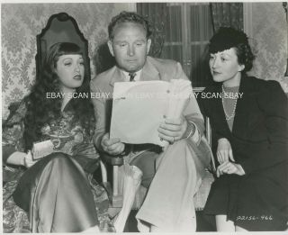 Dorothy Lamour Director Frank Borzage Disputed Passage Vintage Photo Henderson