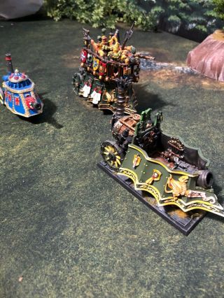 Warhammer Fantasy Empire Pro Painted,  Steam Tanks,  Rare,  Oop,  Classic