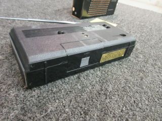 Panasonic Solid State Radio AM FM AC Battery RF - 728 Vintage Portable 6