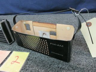 Panasonic Solid State Radio AM FM AC Battery RF - 728 Vintage Portable 8