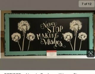 Chalk Couture “Never Stop Making Wishes” Retired - RARE - Never Opened 2