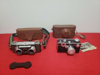 Vintage Kodak Stereo Camera,  Argus Model C3 As - Is