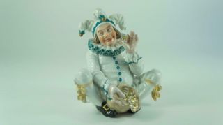 Augarten Vienna Porcelain Figurine The Jolly Joker,  Exceptionally Rare Piece