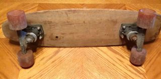 GT Spinner Vintage Antique Wooden Skateboard MAX - TRAX G Antique GrenTec 26 Inch 2