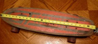 GT Spinner Vintage Antique Wooden Skateboard MAX - TRAX G Antique GrenTec 26 Inch 6