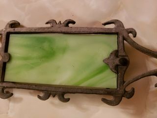 Antique/Vintage Weathervane Pointer Green Glass 5