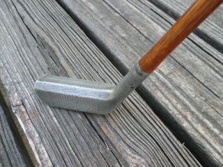 Rare AK Model Wood Wooden Hickory Shaft Mills Putter All Golf Club 10
