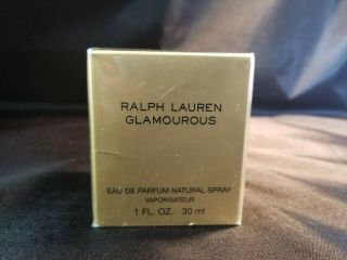 Vintage Ralph Lauren Glamourous By Ralph Lauren 1.  0 Oz Edp Spray