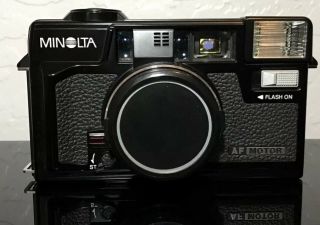 Vintage Minolta Hi - Matic Af2 With Matching Case