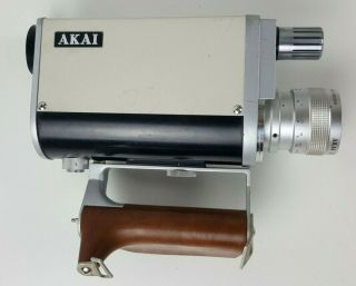 AKAI VC - 100 Portable Video Camera VC 100 Vintage Retro 90s 1.  8 40MM Japan Handle 2