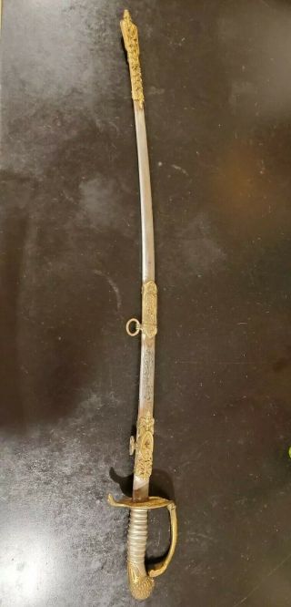 RARE Lion and eagle head M.  C.  Lilley & Co.  Sword 19th Century,  Sons of St George 11