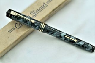 Vintage - Conway Stewart 388 - Fountain Pen - C1951 - Boxed - Gold Fill Trim