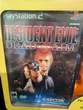 Resident Evil: Dead Aim Bonus Pack W/Gun RARE Sony PlayStation 2 2