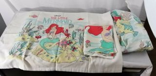 Vintage Disney Little Mermaid Ariel Twin Bedding