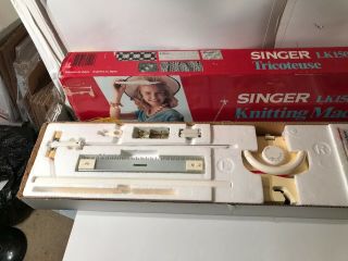 RARE SINGER LK150 Studio Knitting Machine Complete In Open Box 6