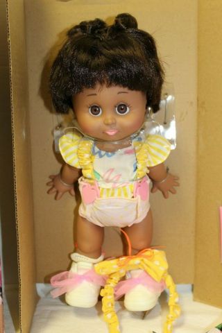 RARE 1991 Galoob Baby Face Doll So Sorry Sarah African American NIB 2