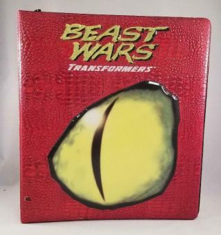 Vintage Kenner Prototype Beast Wars Engineering Notebook