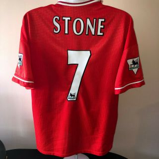 Nottingham Forest Football Shirt 1998 2000 Stone Umbro Retro Classic Vintage Xl