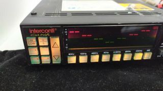 vintage car amplifier Interconti EQ15330,  line in,  speakers in,  4 channels out 2