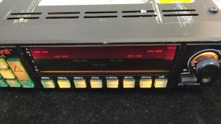 vintage car amplifier Interconti EQ15330,  line in,  speakers in,  4 channels out 4