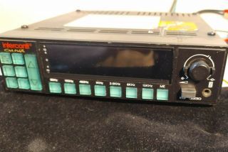 vintage car amplifier Interconti EQ15330,  line in,  speakers in,  4 channels out 6