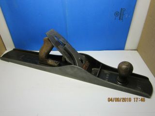 Antique Bailey No.  7 Smooth Bottom Wood Plane Hand Tool Vintage Made Usa