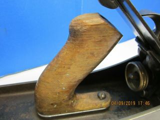 Antique BAILEY No.  7 Smooth Bottom Wood Plane Hand Tool Vintage made usa 3