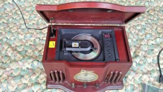 Emerson Vintage Am/fm/cd Stereo Table Radio Model Nr51rw