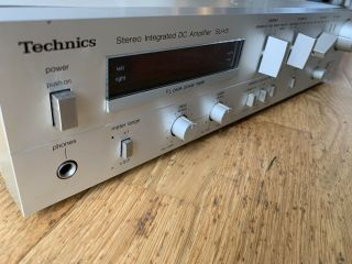 Technics Su - V5 Vintage Stereo Hifi Amplifier Integrated Amp Japan